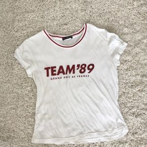 Brandy Melville Team 89 crop top